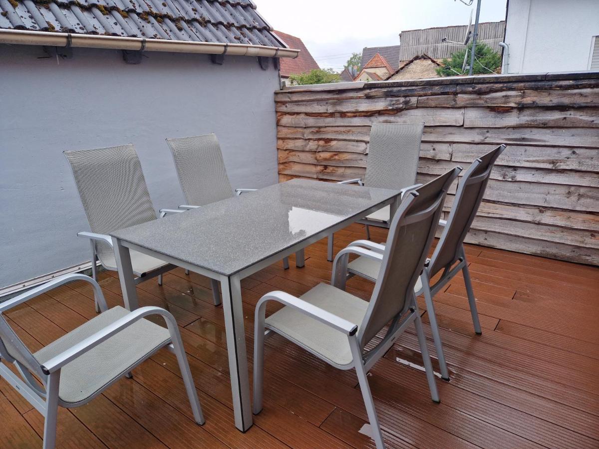 Ferienwohnung Blumenshein Bei Speyer Karlsruhe Familienfreundlich 5 Pers Zeiskam 외부 사진
